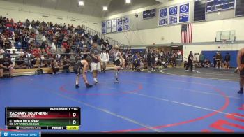 113 lbs Quarterfinal - Ethan Mourer, Big Kat Wrestling Club vs Zachary Southern, Hesperia Wrestling