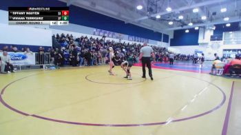 115 lbs Champ. Round 1 - Tiffany Nguyen, Santa Ana vs Viviana Terriquez, Xavier Prep