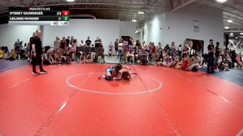 90 lbs Finals (8 Team) - Sydney Daxberger, CTWHALE vs Leilanni Huggins, Cordoba Trained