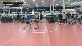 91 lbs Rr Rnd 4 - Walker Hoffman, Steller Trained Boba - MS vs Jair Oliver, Shore Thing WC - MS