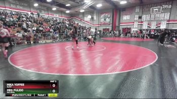 125 lbs Champ. Round 3 - Mika Yoffee, SLAM vs Meg Pulido, Millikan