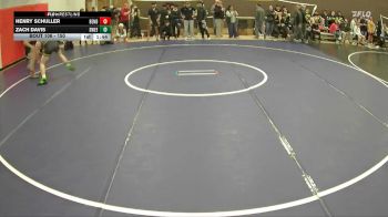 150 lbs Champ. Round 1 - Henry Schuller, Bend vs Zach Davis, Sweet Home