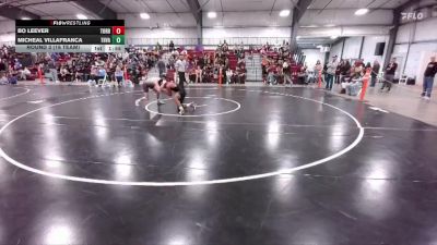 120 lbs Round 3 (16 Team) - Micheal Villafranca, Thompson Valley vs Bo Leever, Torrington