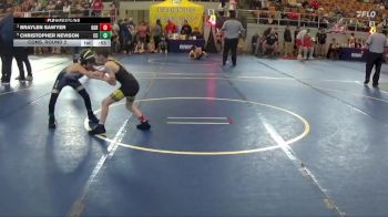63 lbs Cons. Round 2 - Braylen Sawyer, GGB vs Christopher Nevison, Conneaut Cougars