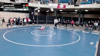 95 lbs Cons. Round 6 - Sierra Tuttle, Unattached vs Haley Richter, Heyworth