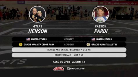 Ætlas Henso vs Cassidy Pard 2024 ADCC Austin Open