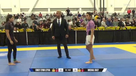 Michal Baly vs Emily Lynn Leyva 2024 World IBJJF Jiu-Jitsu No-Gi Championship