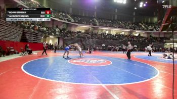 190-3A Quarterfinal - Noah Stutler, Bainbridge vs Jayden Watkins, West Laurens
