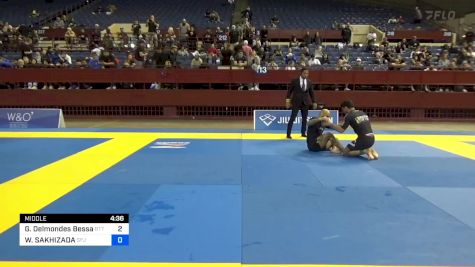 Gustavo Delmondes Bessa vs WEISS SAKHIZADA 2024 Pan IBJJF Jiu-Jitsu No-Gi Championship