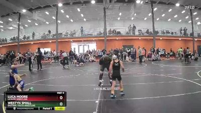 65 lbs Semifinal - Westyn Small, Eastside Youth Wrestling vs Luca Moore, LA Elite Wrestling