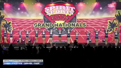Cheer Athletics - Denver - Cool [2026 L1 Junior - Flex - Small Day 3] 2026 Spirit Sports Grand Nationals