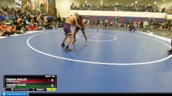 145 lbs Champ. Round 2 - Mason Faling, Lewiston vs Fabian Avalos`, American Falls