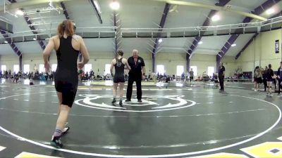 138 lbs Round 2 - Addi Lyon, Mount Union University vs Olivia Lapoint, D`Youville University