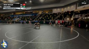 150 lbs 23rd Place Match - Cole Lejon, Brown Deer/Messmer/Shorewood vs Brady Bechler, Waukee