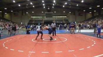 190 lbs Quarterfinal - Knox Burton, St. Pius Wrestling Club vs Aniyah Lee, Team Gunny Wrestling Academy