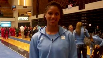 Post-meet interview - Zoya Johnson, Sr. UNC