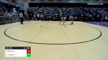 160 lbs Consi Of 32 #1 - Xander Barnes, Layton - B vs Zac O'Hagan, Choctaw