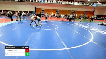 150 lbs Quarterfinal - Jeremy Quezada, Dumont vs Charles Levine, The Pingry School