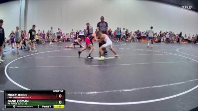 67 lbs Round 6 (10 Team) - Dane Zigman, MF Purge Elite vs Mikey Jones, Lake Gibson Braves