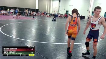 120 lbs Round 2 (10 Team) - Shane Dodson, Oswego High School vs Sean Herlihy, Florida Elite Wrestling Academy