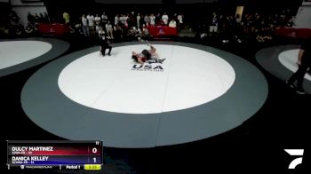 140 lbs Placement Matches (16 Team) - Dulcy Martinez, SJWA-FR vs Danica Kelley, SCVWA-FR