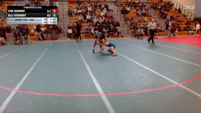 133 lbs Champ. Round 2 - Che Jenkins, Iowa Central Community College vs Elli Stewert, Harper CC