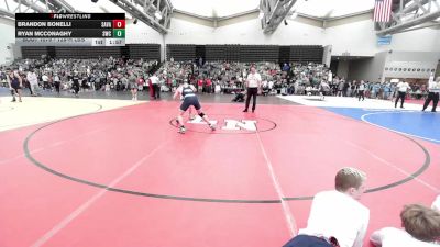 128-H lbs Round Of 64 - Brandon Bonelli, Savage Wrestling Academy vs Ryan McConaghy, Seagull Wrestling Club