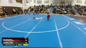 105 lbs Champ. Round 1 - Maurice Bell, Riverton Middle School vs Zander Stahl, Lovell Middle School