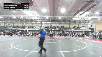 157 lbs 3rd Place - Alijah Sainsurin, La Salle Academy vs Aidan Tattrie, Coventry