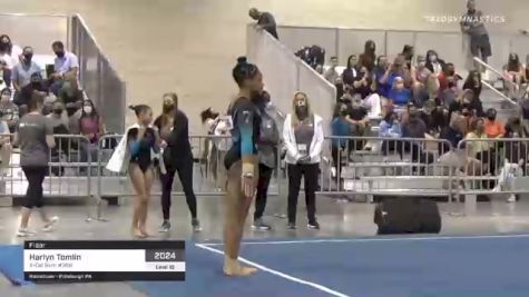 Harlyn Tomlin - Floor, X-Cel Gym #356 - 2021 USA Gymnastics Development Program National Championships