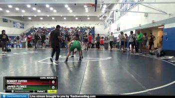 220 lbs Cons. Round 3 - Robert Svitek, Thousand Oaks vs Javier Florez, Team Jackrabbits
