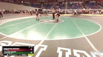 6A-106 lbs Champ. Round 1 - Vaughn Graff, South Medford vs Sebastian Brooks, McDaniel