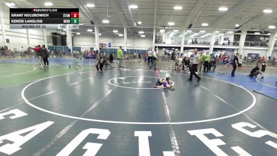 44 lbs Round Of 16 - Grant Holubowich, Stamford vs Kenzie Langlois, Burrillville Lightning
