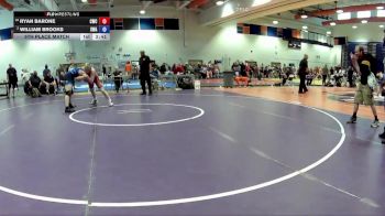 165 lbs 5th Place Match - William Brooks, Scanlan Wrestling Academy vs Ryan Barone, Cavalier Wrestling Club