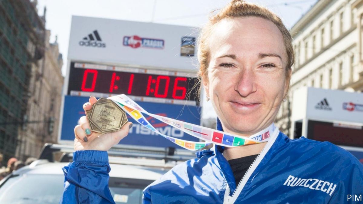 3-Time Winter Olympian Eva Vrabcova Finds Joy In Running Prague Marathon