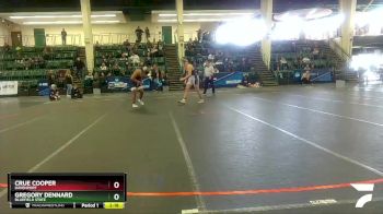 197 lbs Cons. Semi - Gregory Dennard, Bluefield State vs Crue Cooper, Davenport