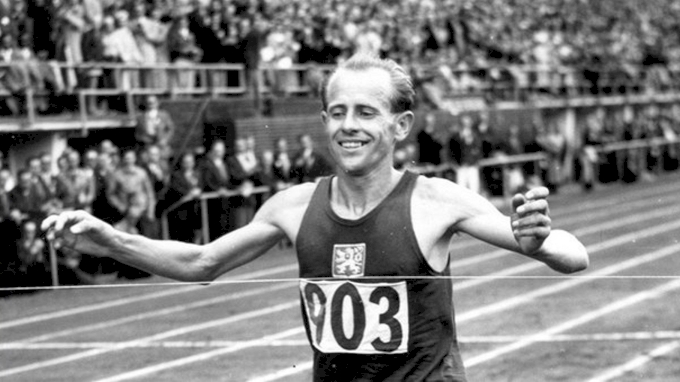 picture of Emil Zatopek