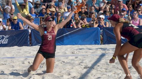 Florida State, USC Undefeated On Day 1 Of NCAA Beach Champs