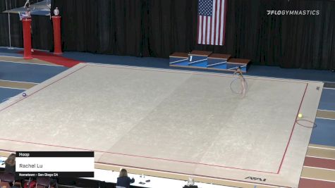 Rachel Lu - Hoop - 2021 Rhythmic Elite Qualifier