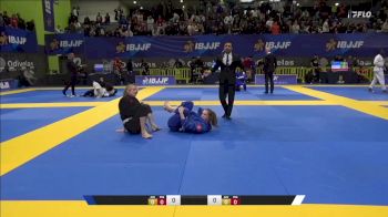 Mara Katinka Kaspers vs Ella Custers 2025 European Jiu-Jitsu IBJJF Championship