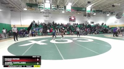 190 lbs 5th Place Match - Gabriel Santillanes, Ocean Lakes vs Masiah Moton, Tallwood