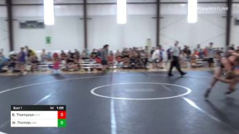 175 lbs Prelims - Brayden Thompson, Izzy Style vs William Thomas, Ada