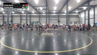 58 lbs Round Of 16 - Kyson Miller, Lewistown vs Cooper Grab, Mechanicsburg