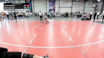 105 lbs Rr Rnd 1 - Lucas Romano, Gentile Trained vs Evan Villecco, Micky's Maniacs Blue