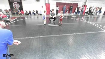 45 lbs Quarterfinal - Pacey Vanderslice, Perry Wrestling Academy vs Jaxon Osburn, Newkirk Takedown Club