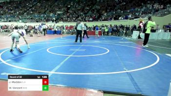 87 lbs Round Of 32 - Jackson Madden, Sapulpa Junior High vs Westin Vanzant, Bristow