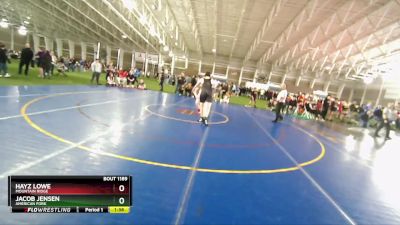 190 lbs Champ. Round 1 - Hayz Lowe, Mountain Ridge vs Jacob Jensen, American Fork