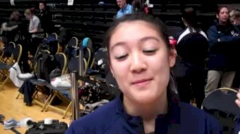Post-meet interview - Amber Woo, Fr., Penn