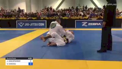 JEFF MACATANGAY vs VASILE CIOCOIU 2021 World Master IBJJF Jiu-Jitsu Championship