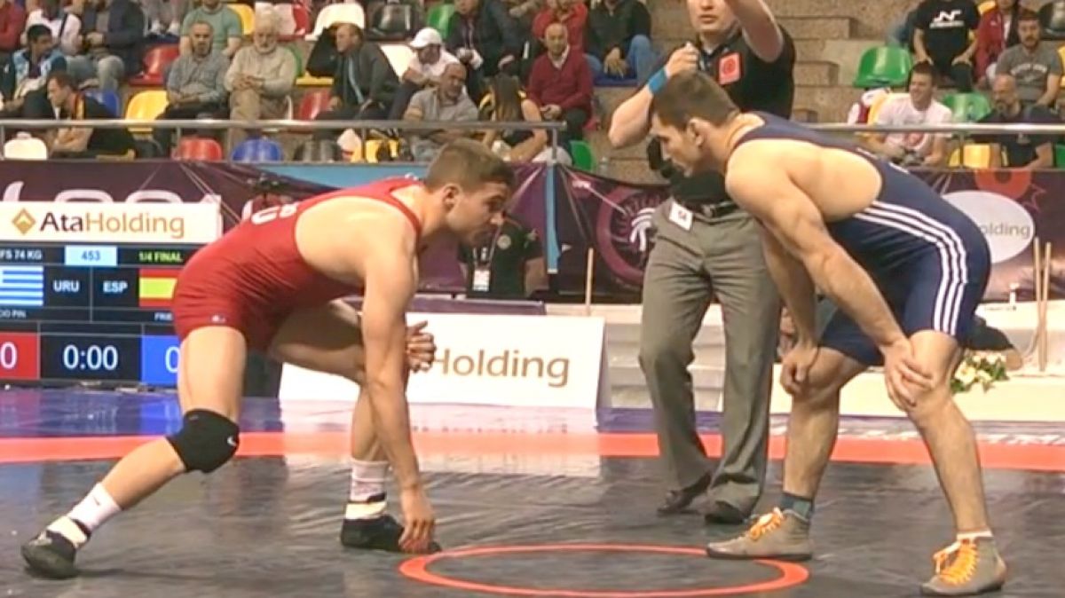 74kg q, Taimuraz Friev, ESP vs Dylan Palacio, URU